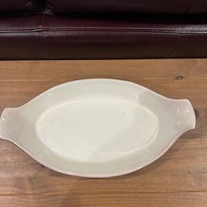 California USA pottery Au Gratin dish.
